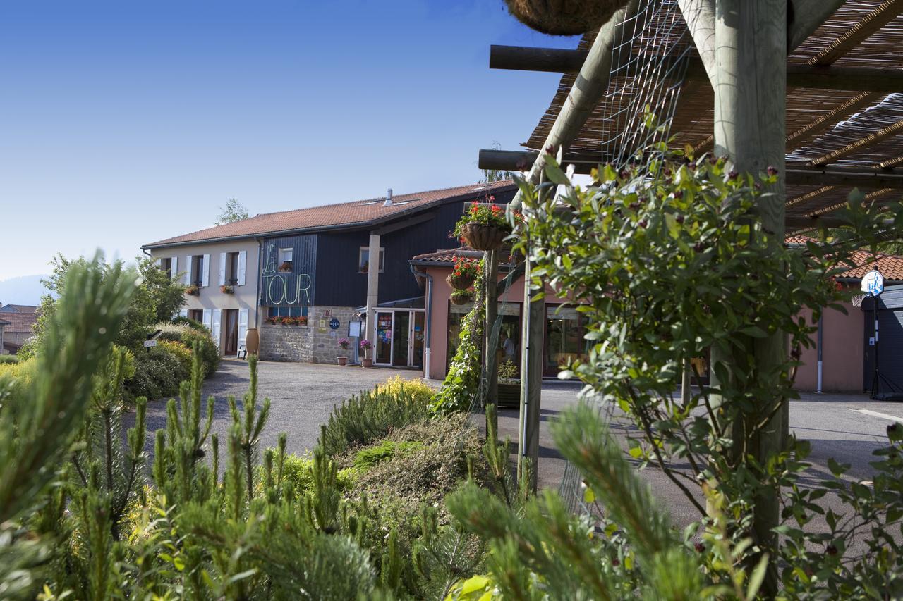Logis Hotel Restaurant La Tour Dunières 外观 照片